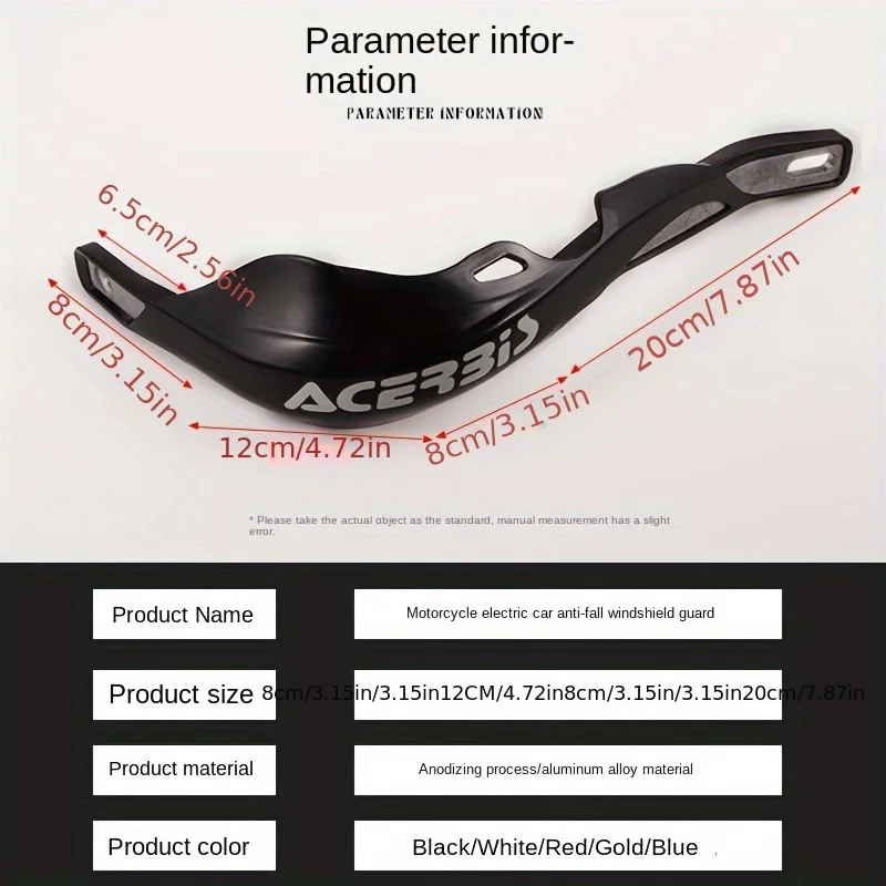 22 مللي متر 28 مللي متر دراجة نارية اليد الحرس مقبض حامي Handguard المقود حماية ل KTM هوندا ياماها YZ سوزوكي حفرة الترابية دراجة #2