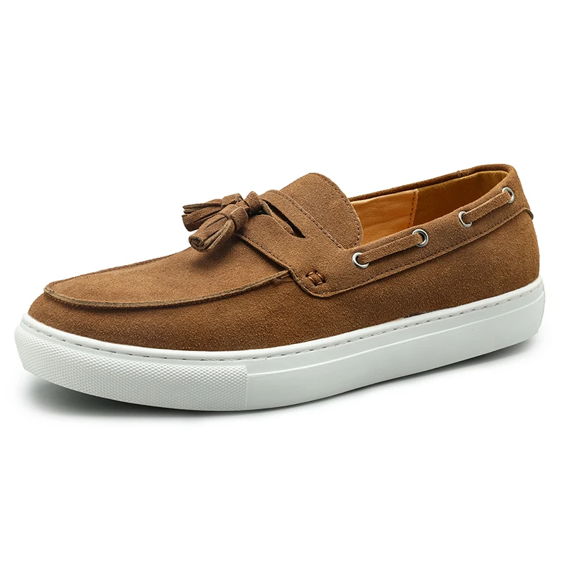 

Модные мужские вельветовые туфли-лоферы без шнурков, повседневные, с круглым носком, дышащие, из синтетической кожи, на резиновой подошве, летние