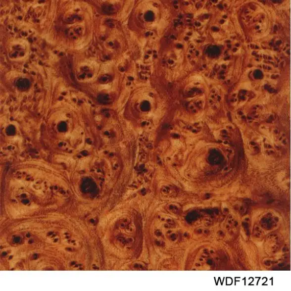 WDF12452 Decorative Material 10 Square Width 1m Wood Pattern Water Transfer Printing Film