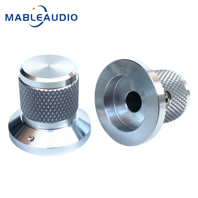1PCS 25X17X22mm Alle Aluminium Legierung Solide Knopf Potentiometer Volumen Sound Verstärker Rändelknopf – Detail 6