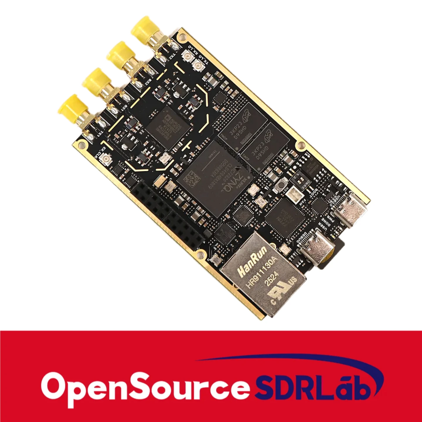 لوحة تطوير OpenSourceSDRLab الجديدة 7020-SDR AD9361 مع PA لراديو Pluto SDR & MATLAB المحدد بالبرمجيات #3