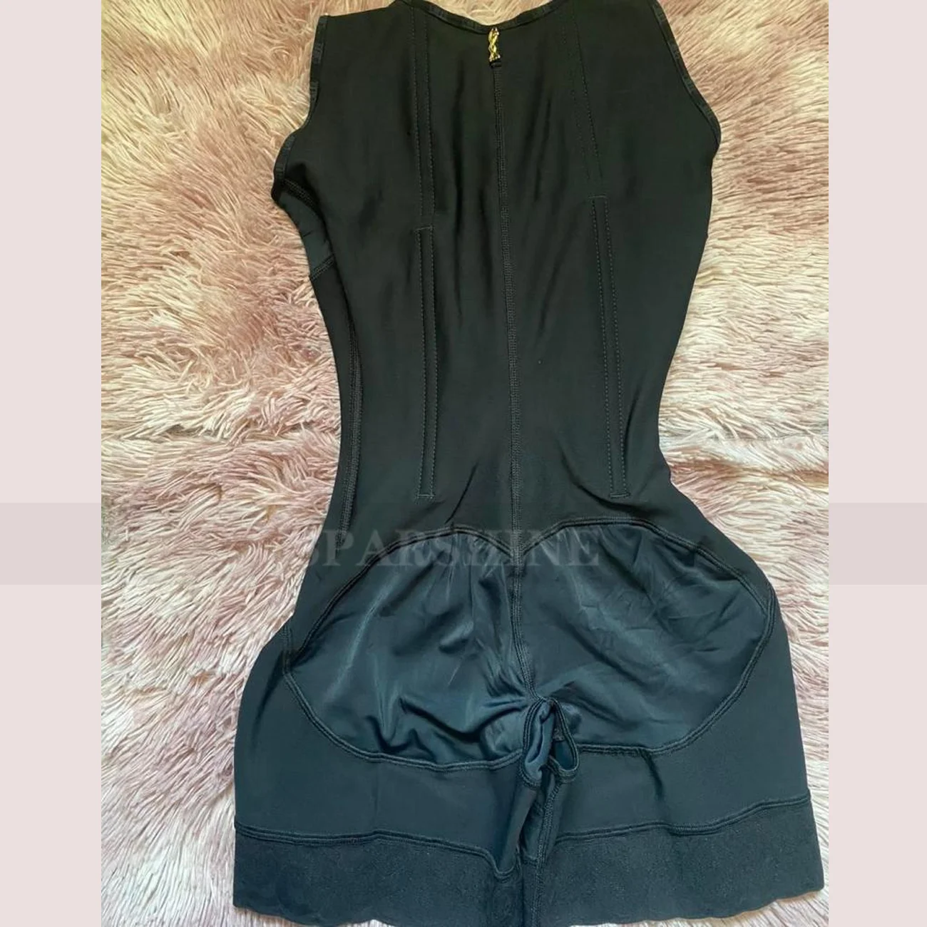 faja Tuta senza maniche a petto aperto Cintura modellante ad alta compressione Glutei con petto che sollevano biancheria intima dimagrante