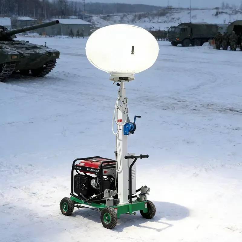 Factory Price High Brightness Even Illumination Light Tower Portable Solar Tower Lights Portable Light Tower Battery Mobile