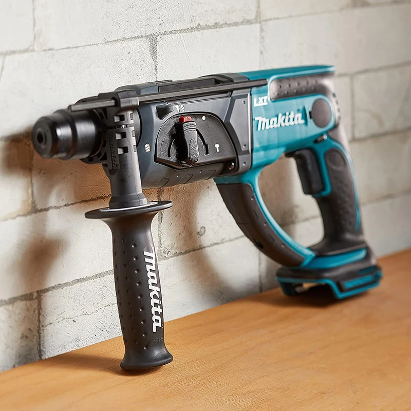 Makita DHR202Z Rotary Hammer 18V Cordless Li-ion SDS Plus 20mm Drill Walls Construction Site Dedicated Strong Power Bare Tool