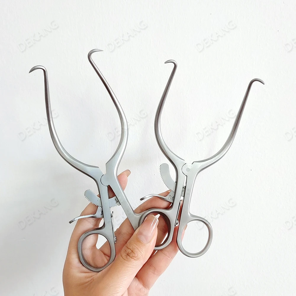 Stainless Steel Spreader For Mastoid Skin Retraction Single Blunt Hook