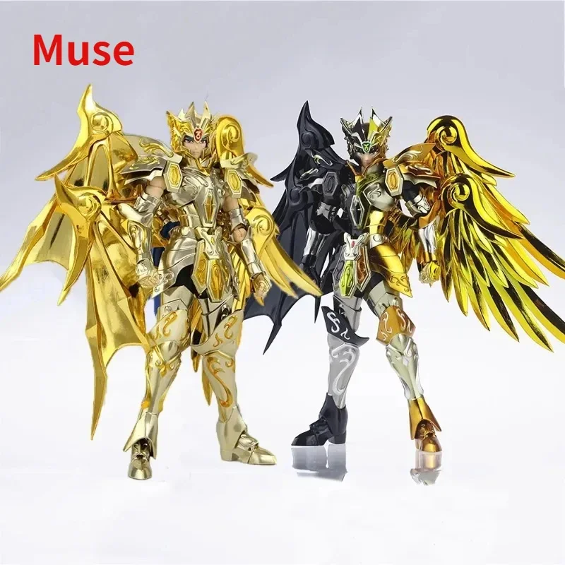 

In Stock GT Saint Seiya Myth Cloth EX Gemini Saga Kanon Totem/Object SOG/Soul of God Gold Knights of Zodiac Action Figure Toy