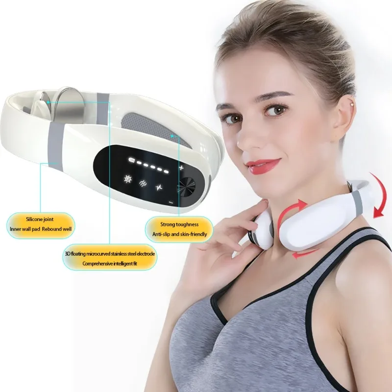 

2025 Wireless Health Multifunctional Neck and Shoulder Massager Cervical Spine Intelligent Electric Neck Massage