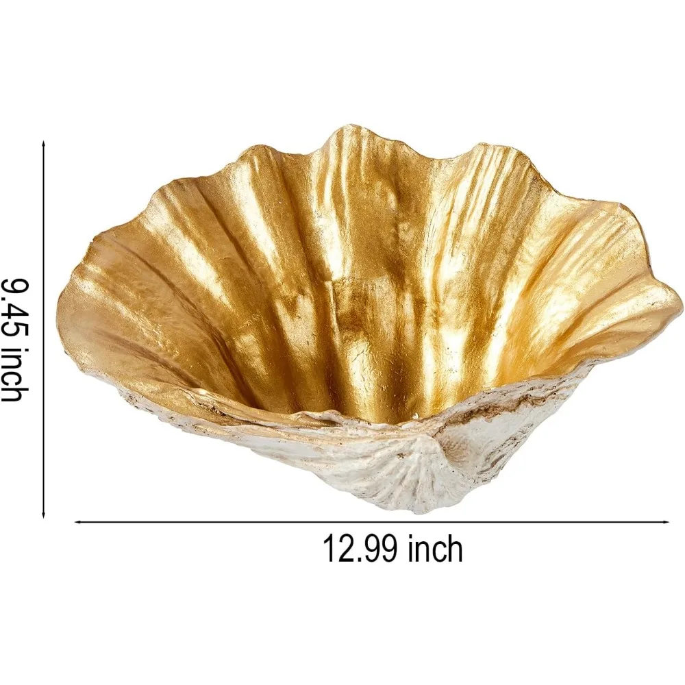 Декоративная чаша из искусственной ракушки, ракушка из смолы для домашнего декора, средиземноморское украшение для детской комнаты, конфеты и фр.