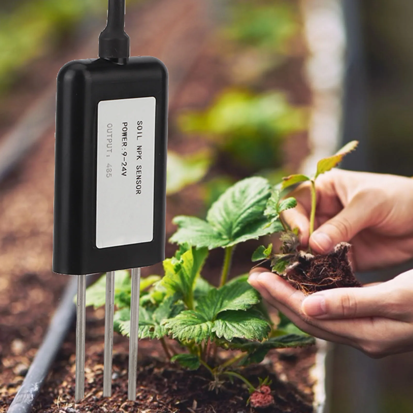 Detector De Nutrientes De Solo De Alta Precisão, fertilizante Inteligente, medidor De Testador, sensor NPK