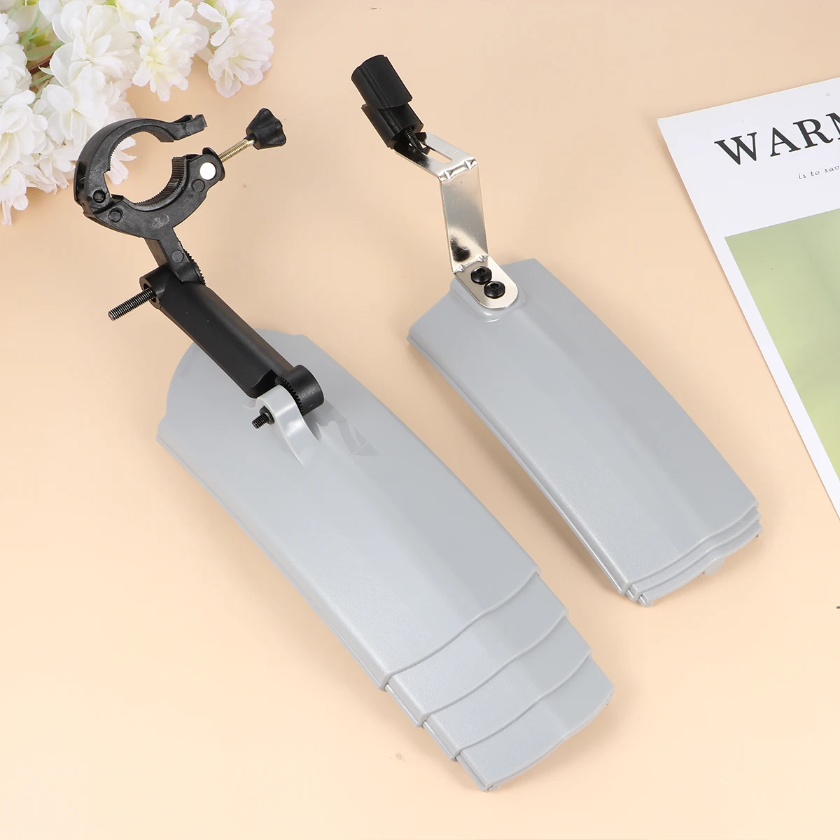 

1 set 1 Set Adjustable Bicycle Mud Guard For Road Bike Cycling Accessories Durable Impact Resistant Front Lightweight