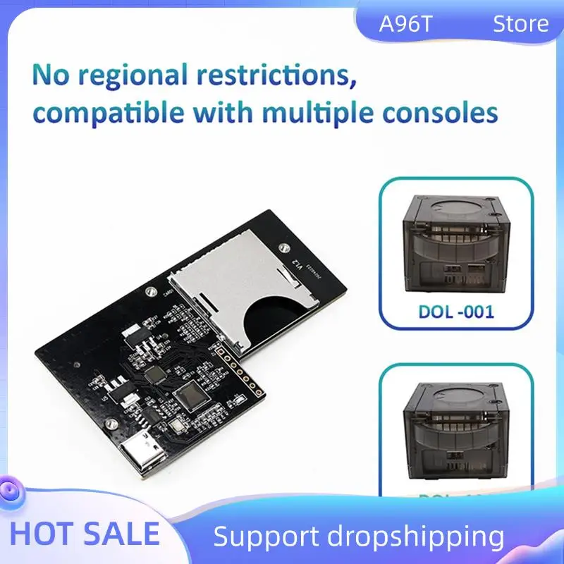 

A96T For CUBEODE V1.2 Optical Drive Emulator+3D Printer Mount Kits For NGC Optical Drive Emulator For NGC Gamecube Console