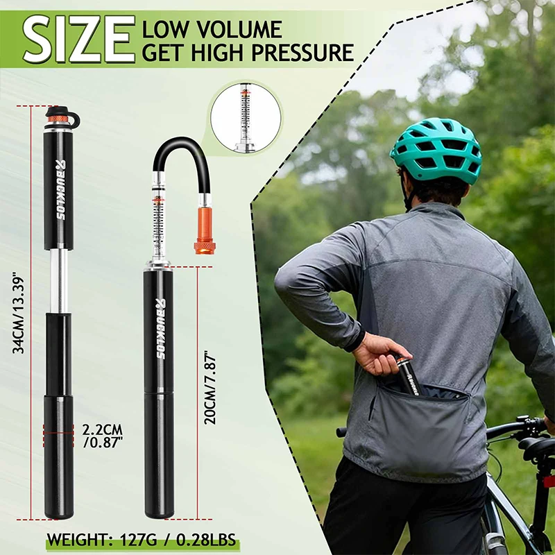 Przenośna mini pompka rowerowa – Bike Pump Frame Mount recenzja i cena