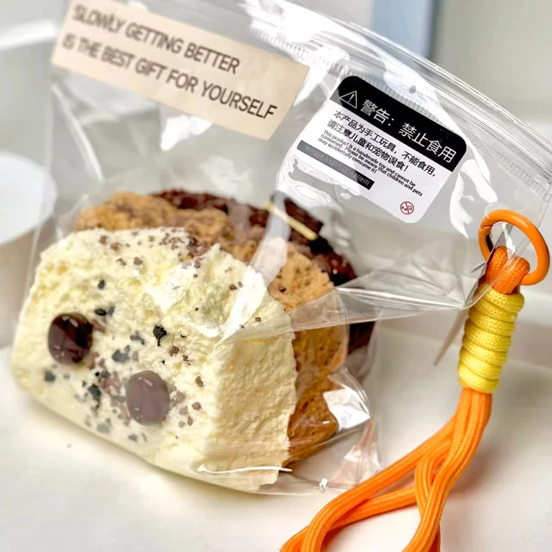 Pinch le morango mousse sanduíche bolo macio silicone mochi brinquedos espremer brinquedos inquietação liberação de pressão mãos relaxar ventilação