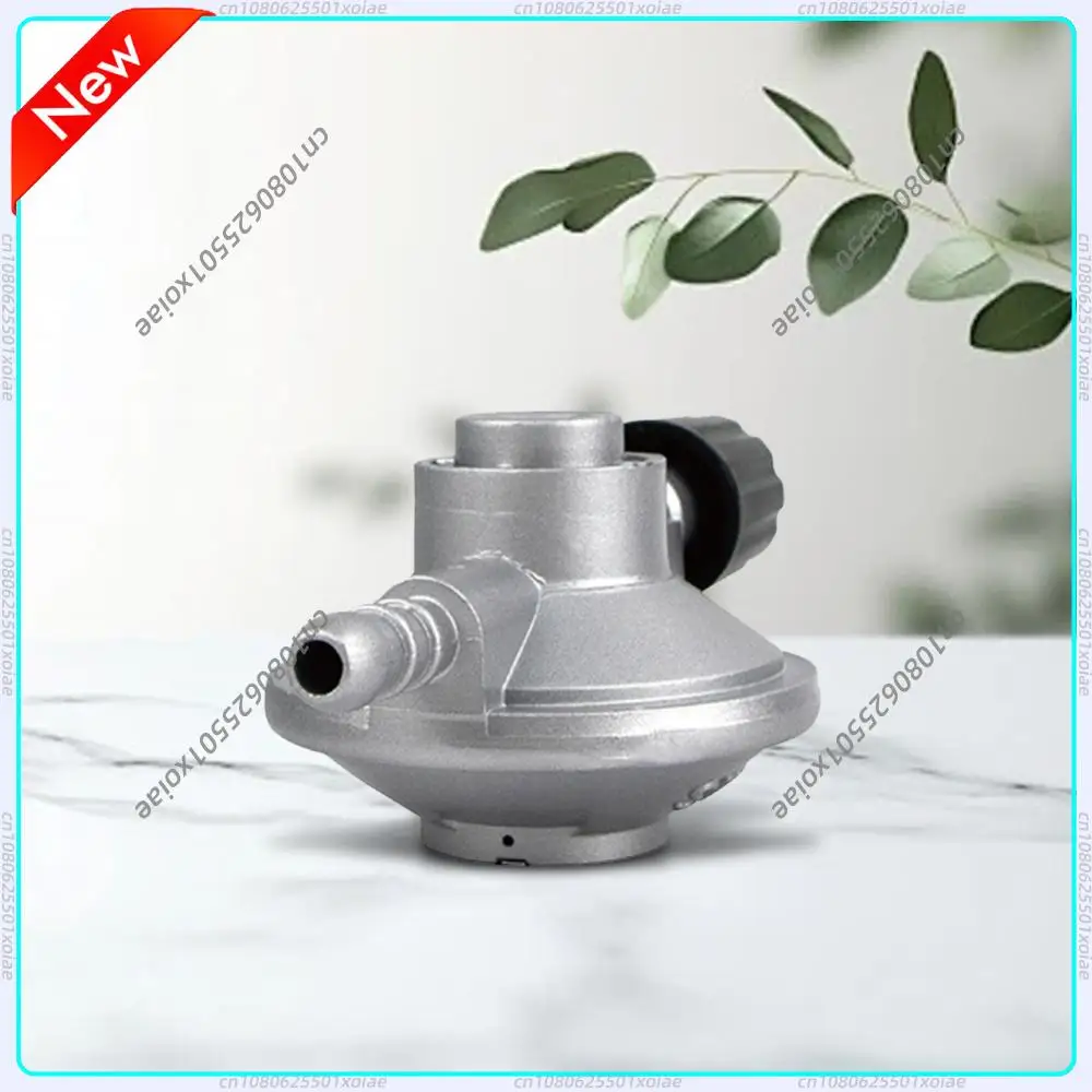 Regulador de Gas de Baja Presión, Kit de Conexión Ajustable para Tanque de Propano, Conexión de Manguera Barb de 7/16 Pulgadas para Estufa de Camping, Parrilla y Calentador