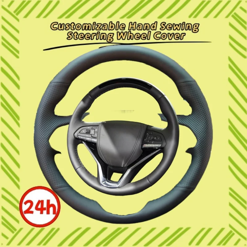 Microfiber Leather Protect The Original From Wear And Tear Steering Wheel Cover For Cadillac XT5 CT6 XT4 CT5 XTS XT6 CT4 SRX