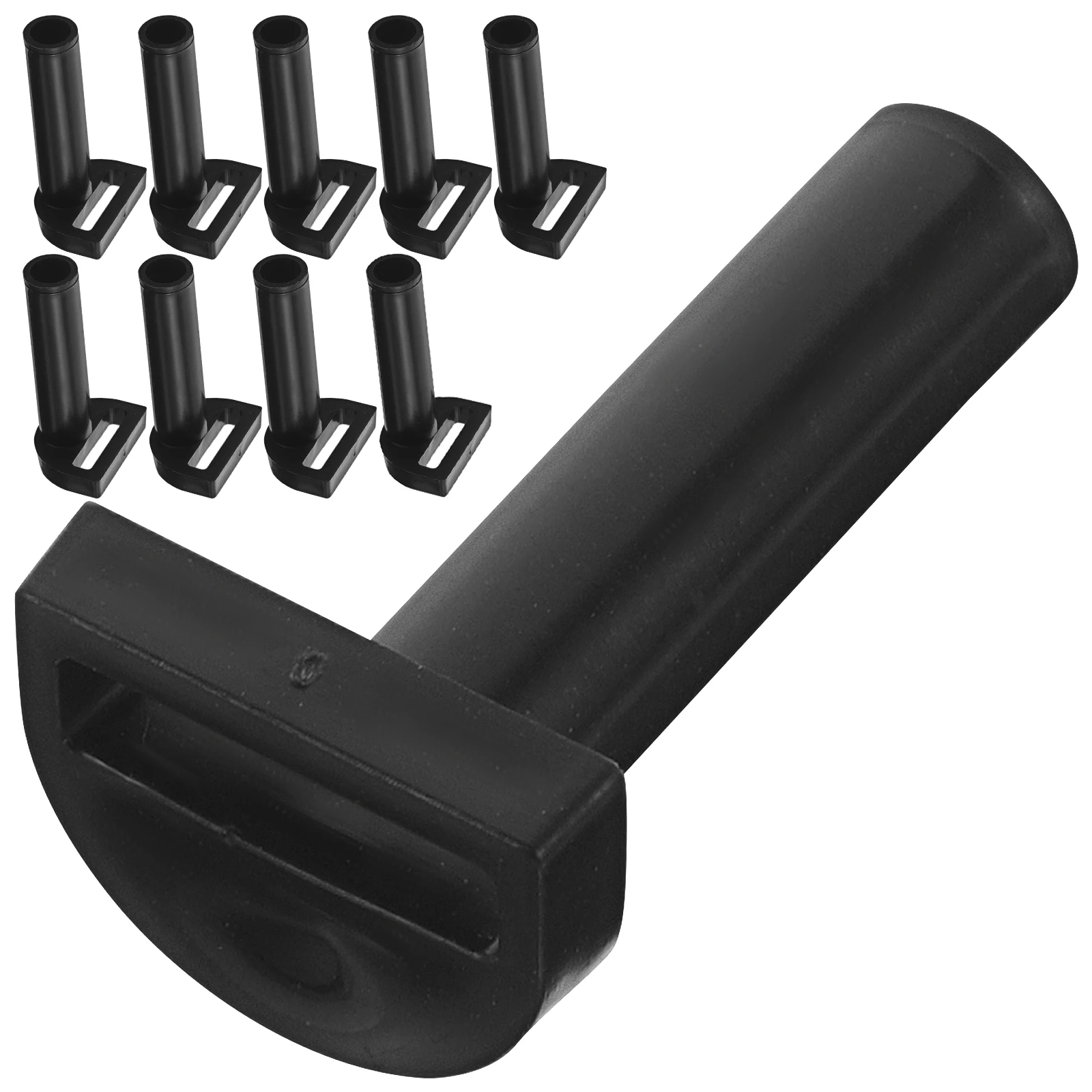 

10Pcs Replacement Tail Beads for Outdoor Umbrellas Heavy Duty Portable Connector Parts Suitable for Canopy Tent Pole Repair Use