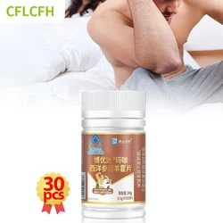 Men Enhancement Endurance Strength Stamina Size Erection Energy Booster Muscle Vitality Ginseng Epimedium Supplements Capsules