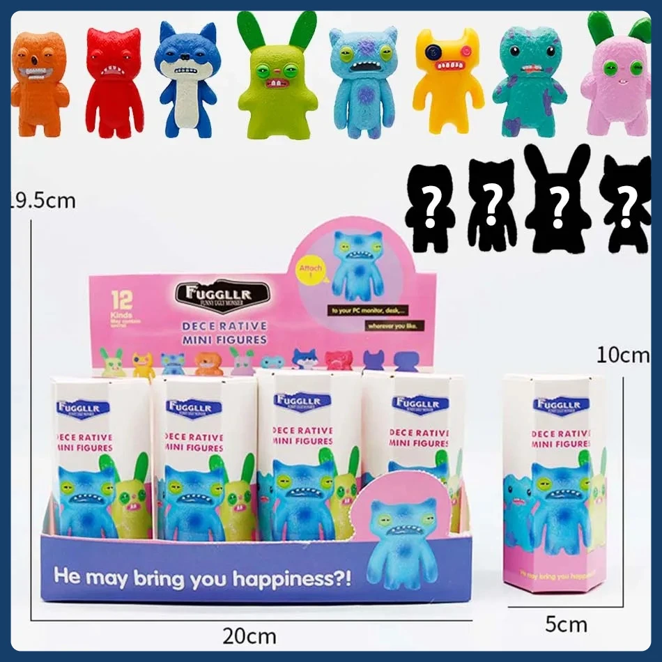 

Новая глухая коробка Fugglr, персонаж, загадочная коробка, аниме, кукла, модель персонажа, игрушка, украшение для рабочего стола, детский подарок на день рождения, Рождественский подарок