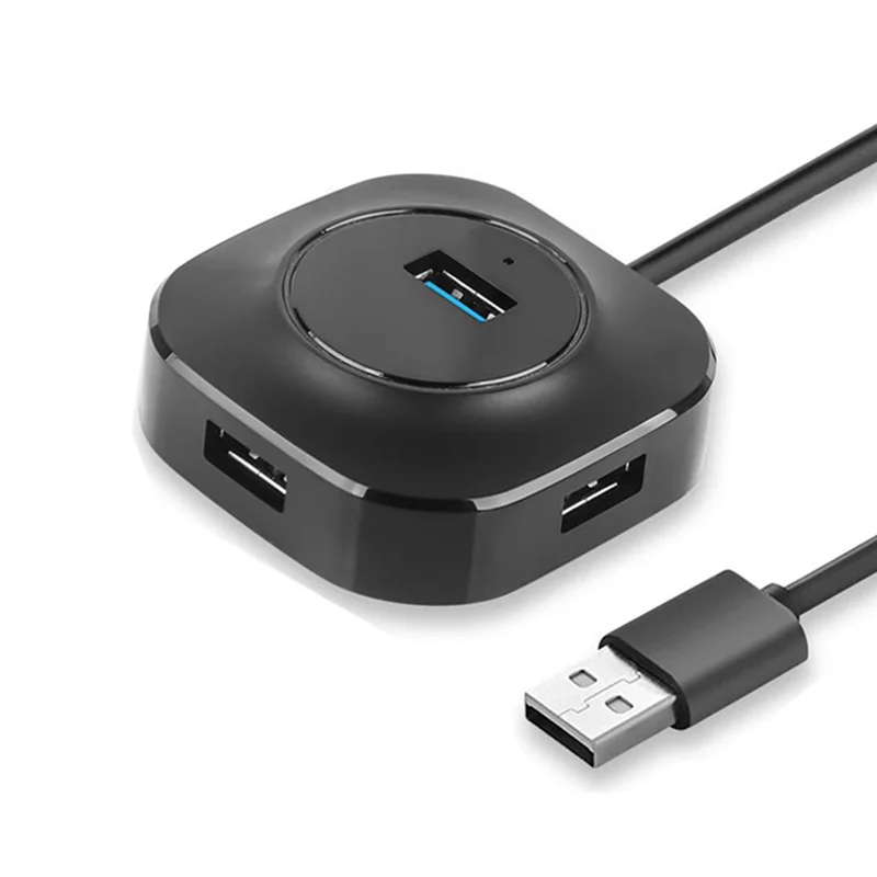 

Концентратор ABDE-USB USB 3.0 Концентратор USB-разветвитель Адаптер 4 порта Скорость Mini Multiple 3 Hab USB3.0 HUB 4-портовый расширитель USB-концентратора для ПК