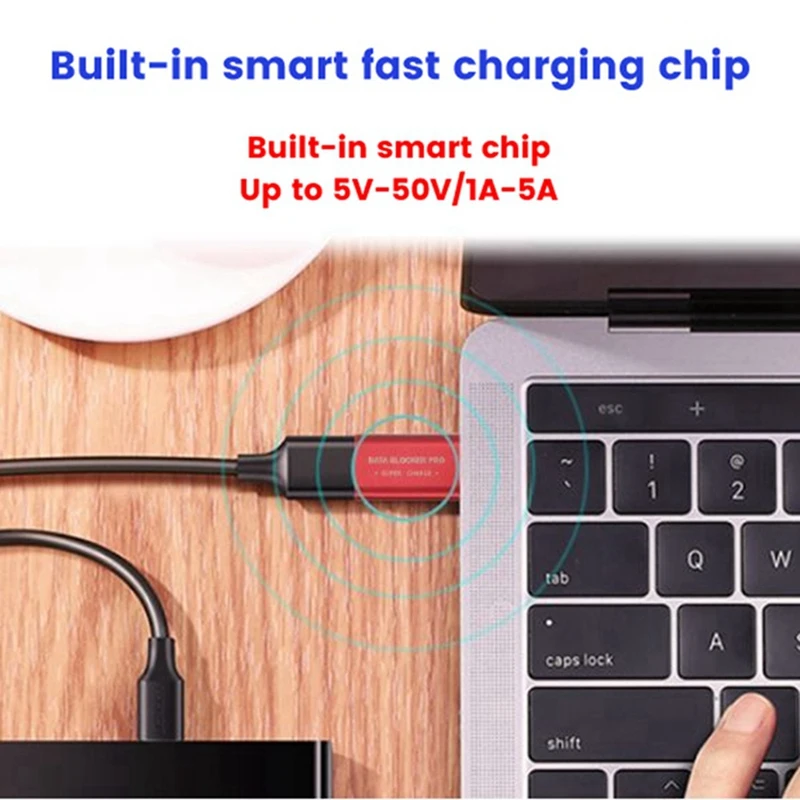 7PCS USB Data Blocker,USB3.0 Data Sync Blocker Only For Quick Charge, Protect Against Juice Jacking, Refuse Hacking