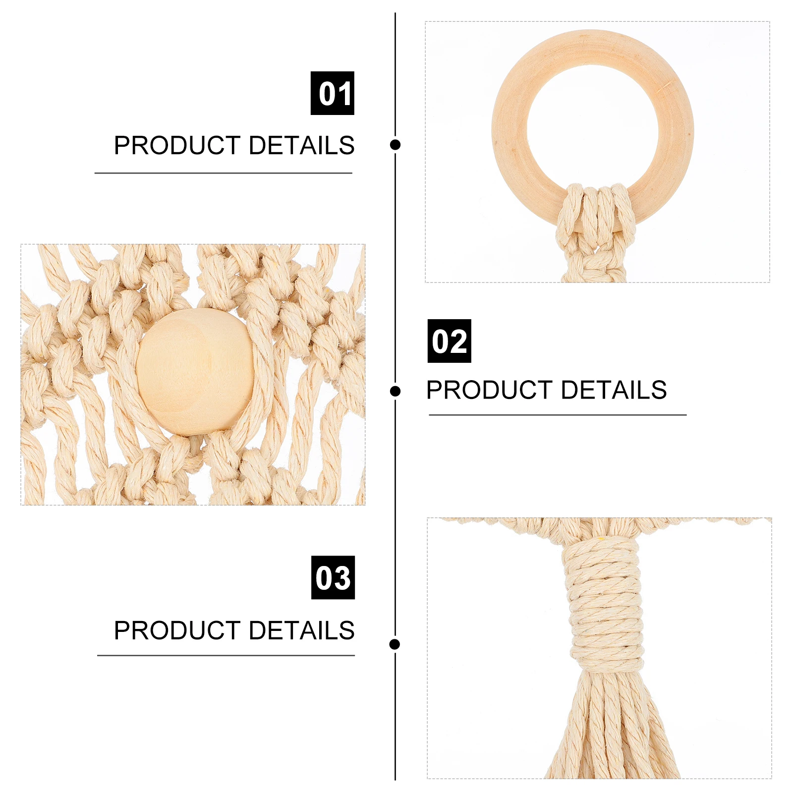 

1pc Christmas Tree Pendant Unique Hanging Decor Hand Woven Ornament Delicate Xmas Decoration Exquisite Tassel Festival Scene