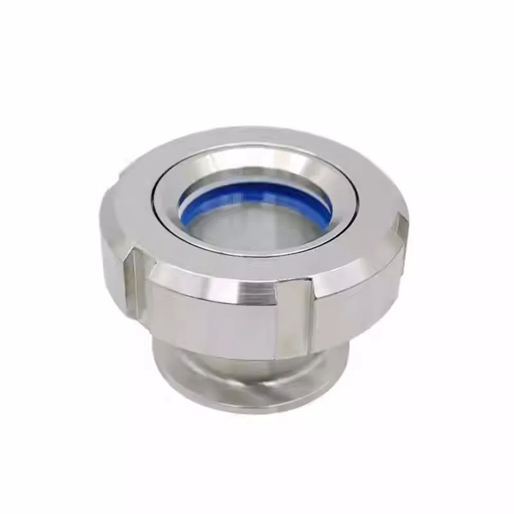 

Clamp Ф25Ф32Ф38mm OD50.5mm Connect Sight Glass Sanitary Stainless Steel 304 Sanitary Quick-Connect Sight Glass