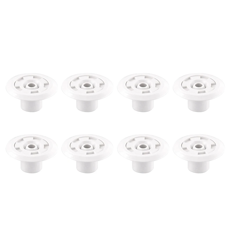 

8X Pool And Spa Swimming Pool Outlet Nozzle 1.5 In 360 Rotatable Swimming Pool Massage Nozzle Water Outlet