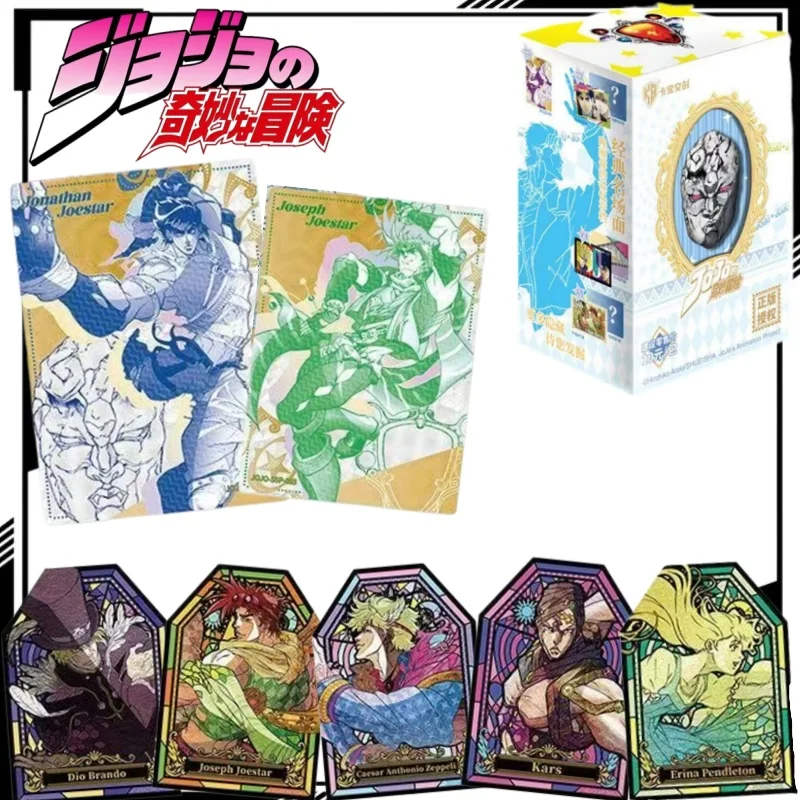 cartes-a-collectionner-jojo's-bizarre-adventure-phantom-blood-cartes-de-jotaro-kujo-marchandises-d'anime-cadeau-de-noel-jouets-tendance