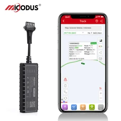2G Car GPS Tracker Real Time Door Open Alarm Oil Cut Off Fleet Tracking Device MiCODUS MV710N Mini GPS Locator