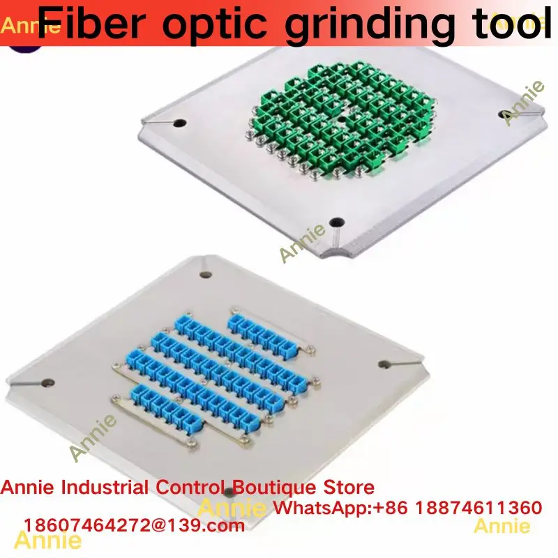 brand-new. Fiber optic grinding machine grinding disc grinding fixture FC/SC/LC/MPO/MT/PC/APC connector grinding disc