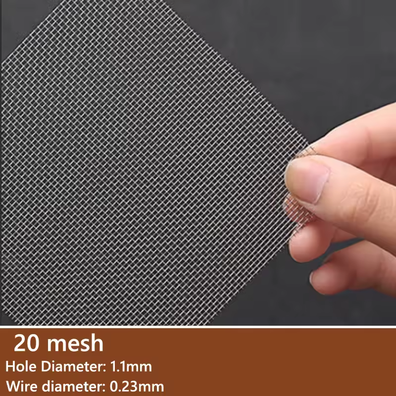 1-5pcs 304 Stainless steel filter screen 4/5/8/20/30/40-400 Mesh Woven Wire High Quality Stainless Steel Screening Filter Sheet - Image 9