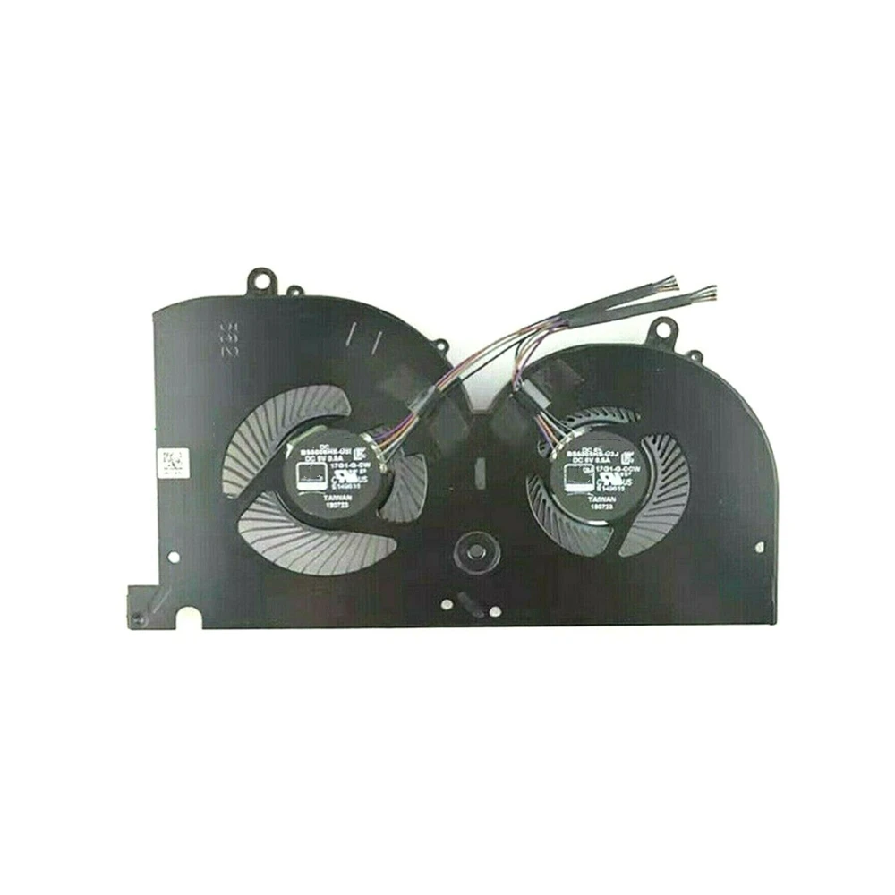 CPU+GPU Fan For MSI GS75 Stealth P75 Creator MS-17G1 UBS5005HS-U2I BS5005HS-U2J