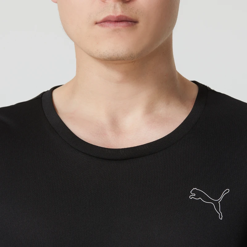 بوما تي شيرت الرجال جديد ملابس اللياقة البدنية غير رسمية تي شيرت نصف كم فضفاض الجولة الرقبة سترة رياضية علوية بأكمام قصيرة 587212-01 #6