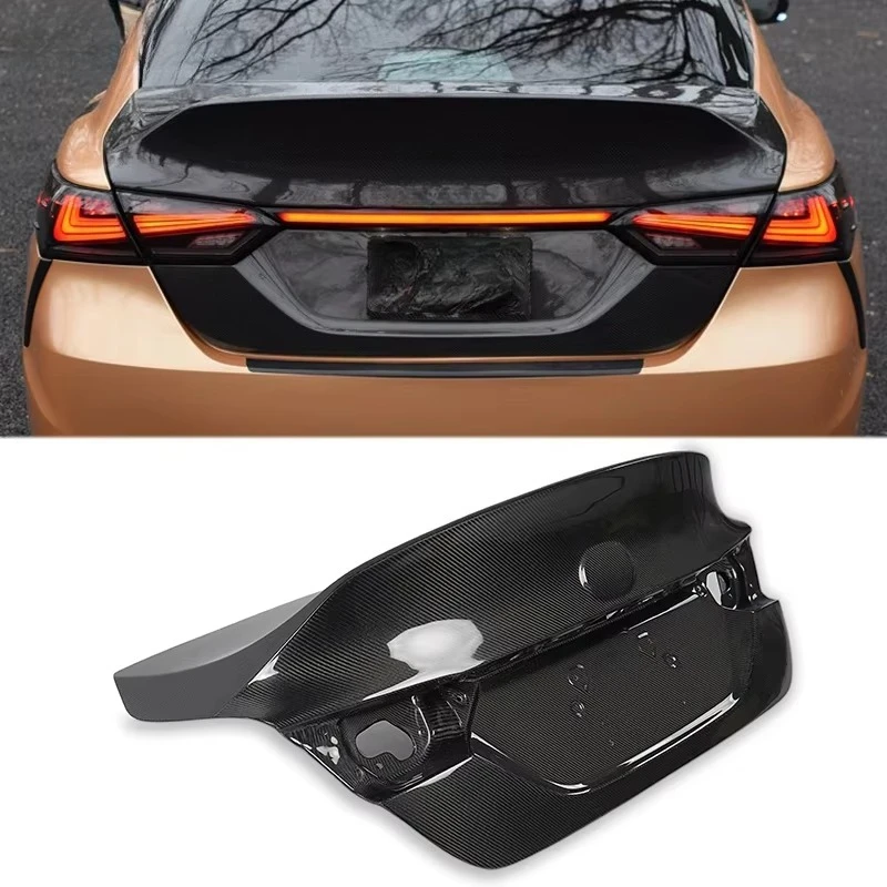 

Carbon Fiber Rear Trunk for Camry 8th Ducktail Rear Trunk Lid