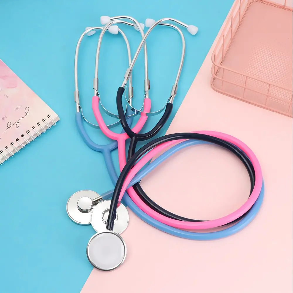 7 cores crianças família pai-filho jogos role play plástico estetoscópio simulação brinquedo do médico educação brinquedos médico fingir