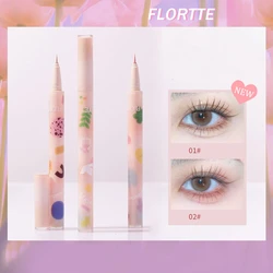 Flortte Very Beautiful Aegyo-sal Eye Shadow Pen Liquid Eyeliner Pen Long-Lasting Waterproof Non-Smudge Eyeliner Makeup