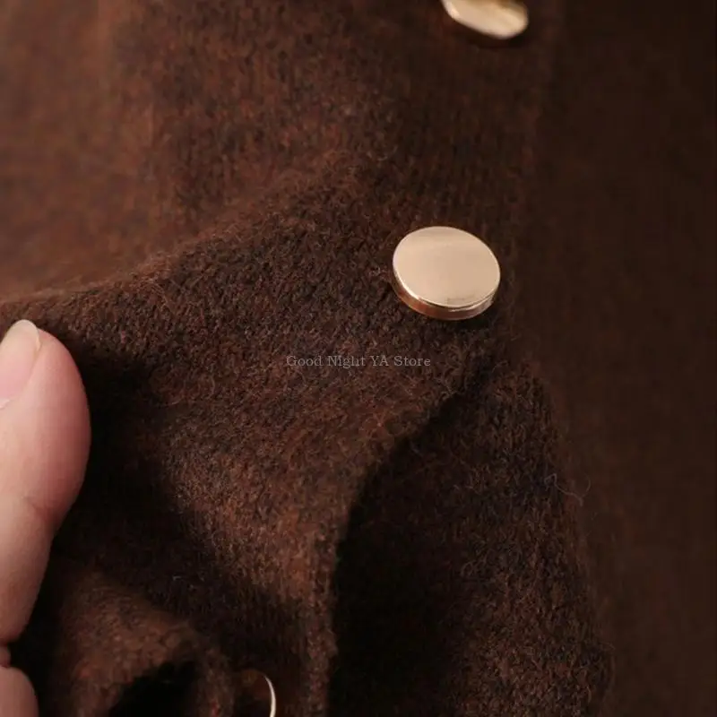  Daily Layering Shawl Scarf with Side Button for Office Air Conditioning
