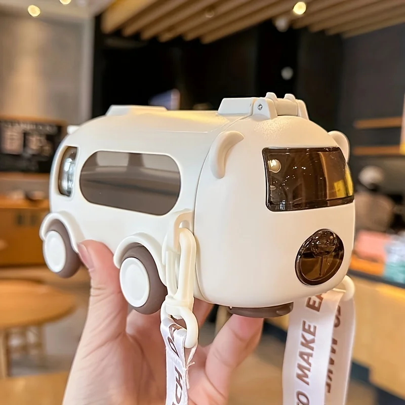 

Пастельный соломенный стакан на 17 унций — герметичная студенческая бутылка для воды с ремешком, милая противоскользящая чашка цвета макарон для путешествий в школьном автобусе