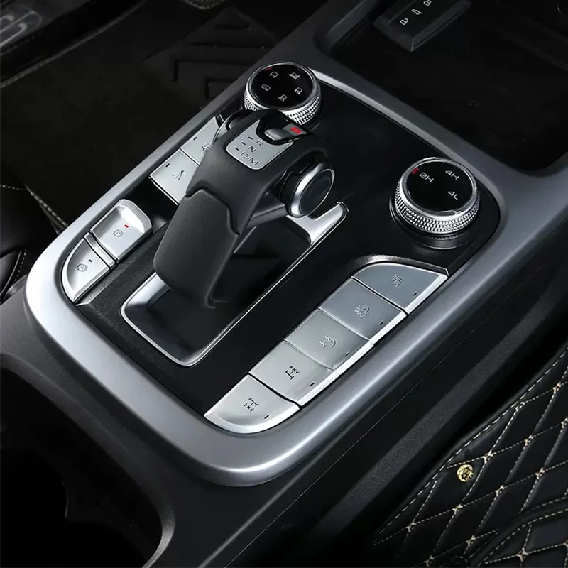 For Great Wall GWM WEY Tank 300 2021 2022 2023 2024 Central control gear shift one click start sticker interior button sticker