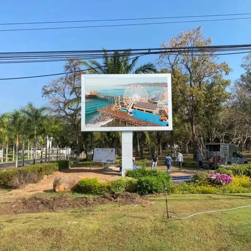 Customized P4 P5 P6 P8 P10 Outdoor LED Display IP65 Waterproof with High Refresh Rate for Shopping Malls Retail Stores