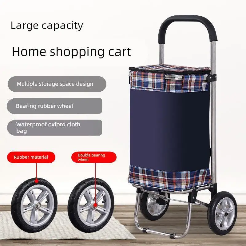 large-wheel-hand-pulled-shopping-cart-with-retractable-handle-stainless-steel-portable-home-use-high-capacity-vegetable-buyin
