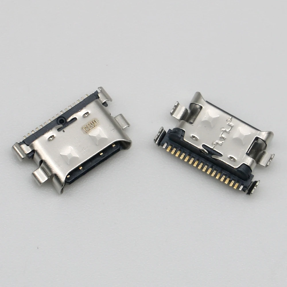 10pcs Type C 18Pin mini Connector Mobile Charing Port For Samsung Galaxy A20 A205F A30 A305F A40 A50 A505F A70 Micro USB Socket