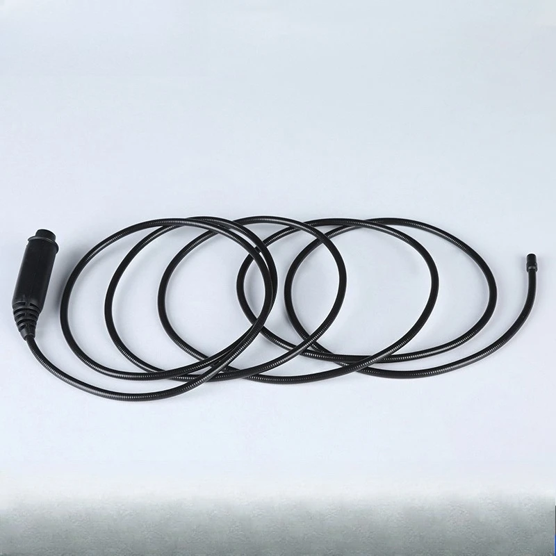 

Plastic-coated metal hose, bellows endoscope