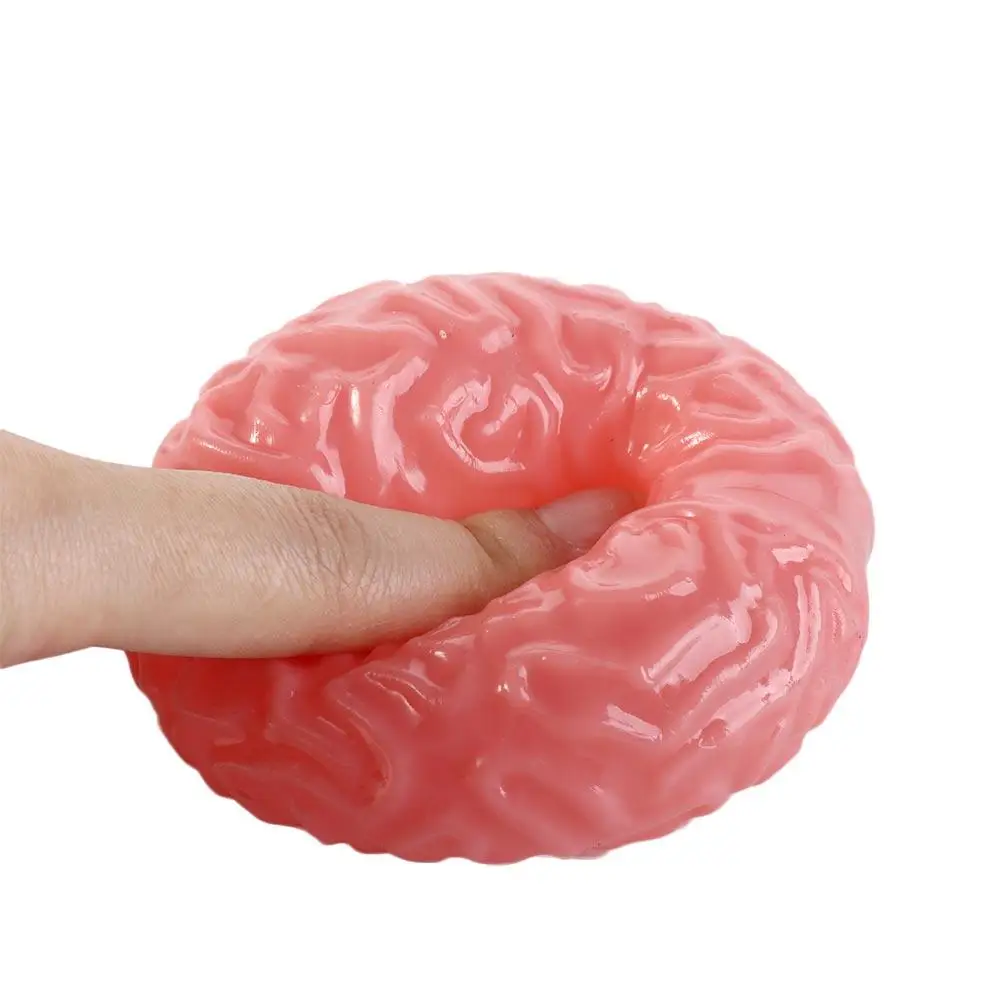 Simulation Brain Simulation Brain Fidget Toy Squeeze Novelty Doll Squeeze Ball Toys Funny Creative Squeeze Stretching Ball