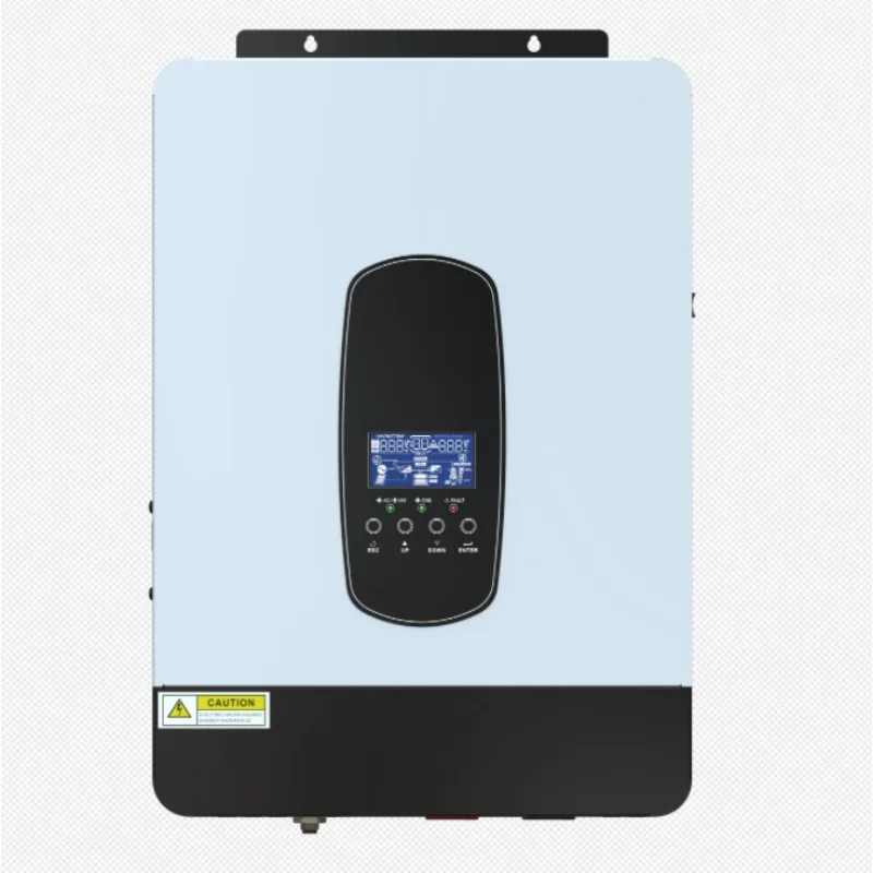 3000W Pure Sine Wave Solar Hybrid Inverter 24V DC to 220V AC MPPT Charger WiFi LCD Home Power Converter