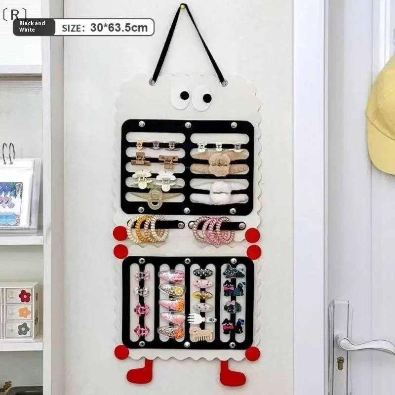 

tipoR썹VER Большая емкость Шпилька Фетровая сумка для хранения Подвесная сумка Дисплей Органайзер Заклепки для ушей Детские аксессуары для волос Классификация PresseWinter2larla