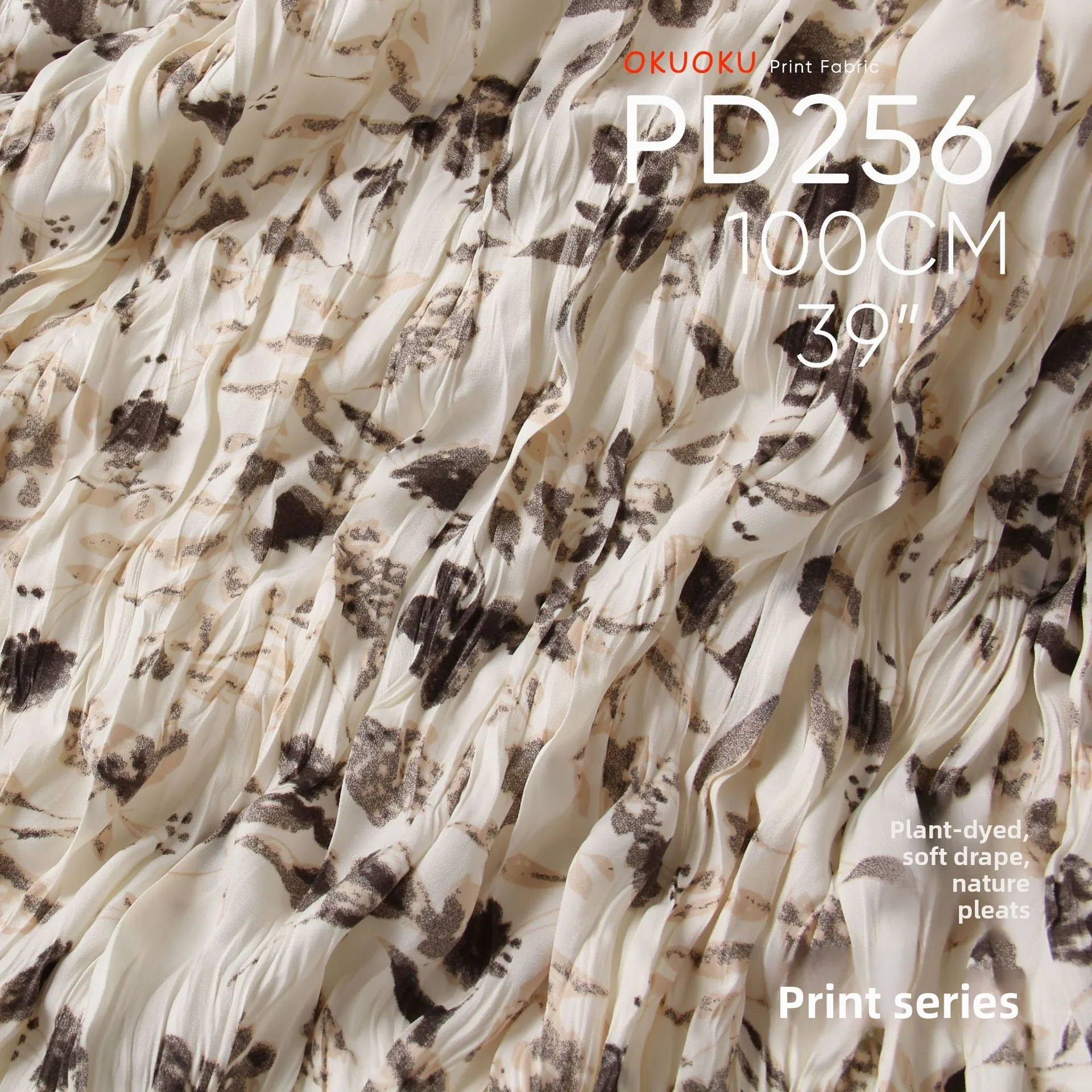 

Soft Drape Crushed Dyed Printed Fabric for Pants Skirt Dress Decoration Bags Cloth Diy By The Meter Sewing Material