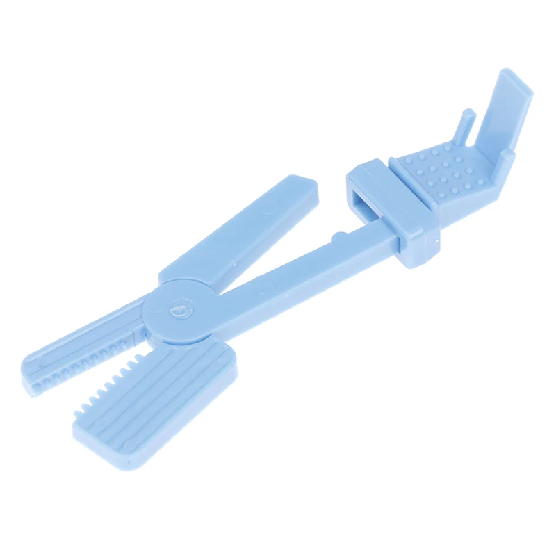 Dental X-Ray plástico Clip, suporte de radiografia, equipamentos odontológicos, Oral Lab Consumíveis, azul, alta qualidade, 1pc