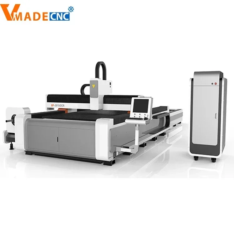 Metal Sheets/Tubes/Pipes Cutting 1000w Fiber Laser Cutter Machine for stainless steel or carbon steel