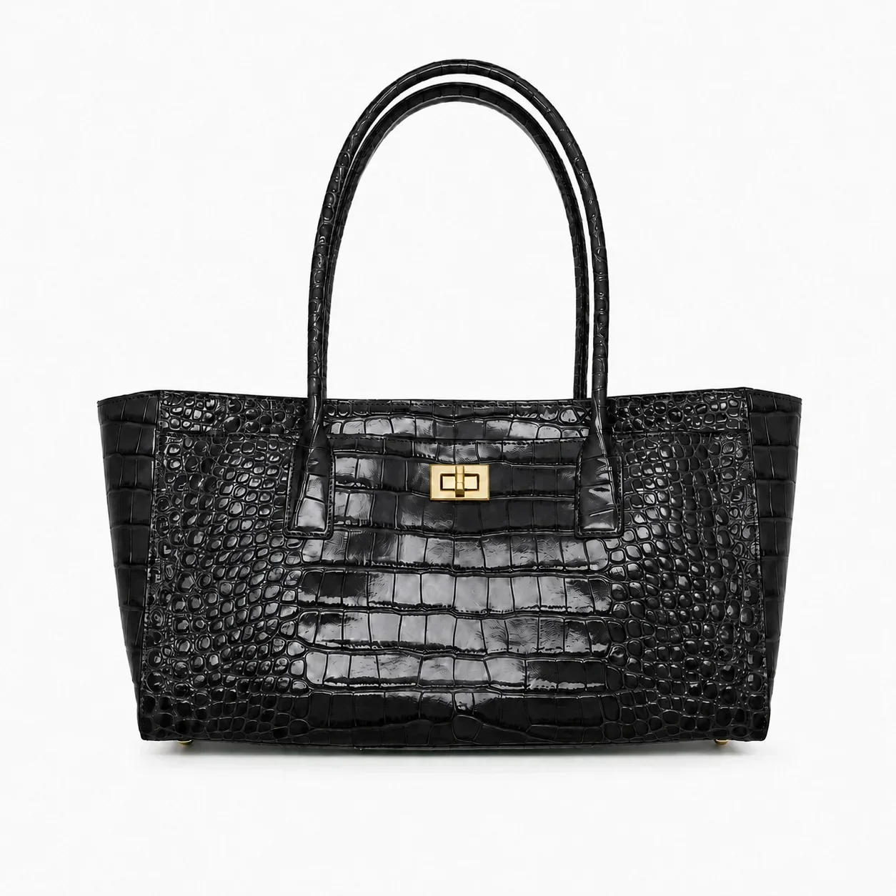 Vintage Alligator-Handtasche mit großem Fassungsvermögen, Designer-Damenhandtaschen, luxuriöse PU-Leder-Damenhandtasche, hochwertige Pendler-Taschen 2026 – Detail 6